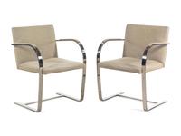 Pair of Brno Chairs, Knoll International, USA
