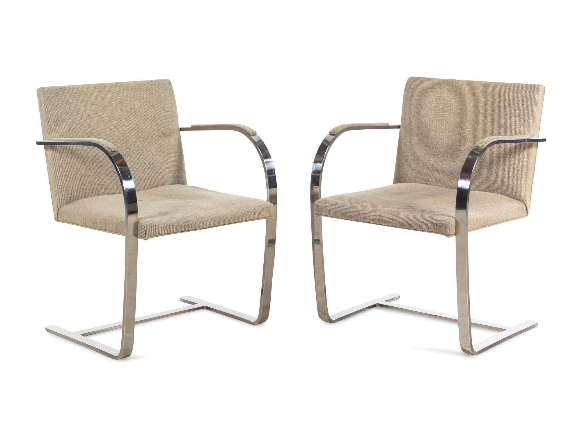 Pair of Brno Chairs, Knoll International, USA