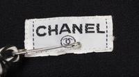 A Chanel Black Pleated Wrap Skirt,