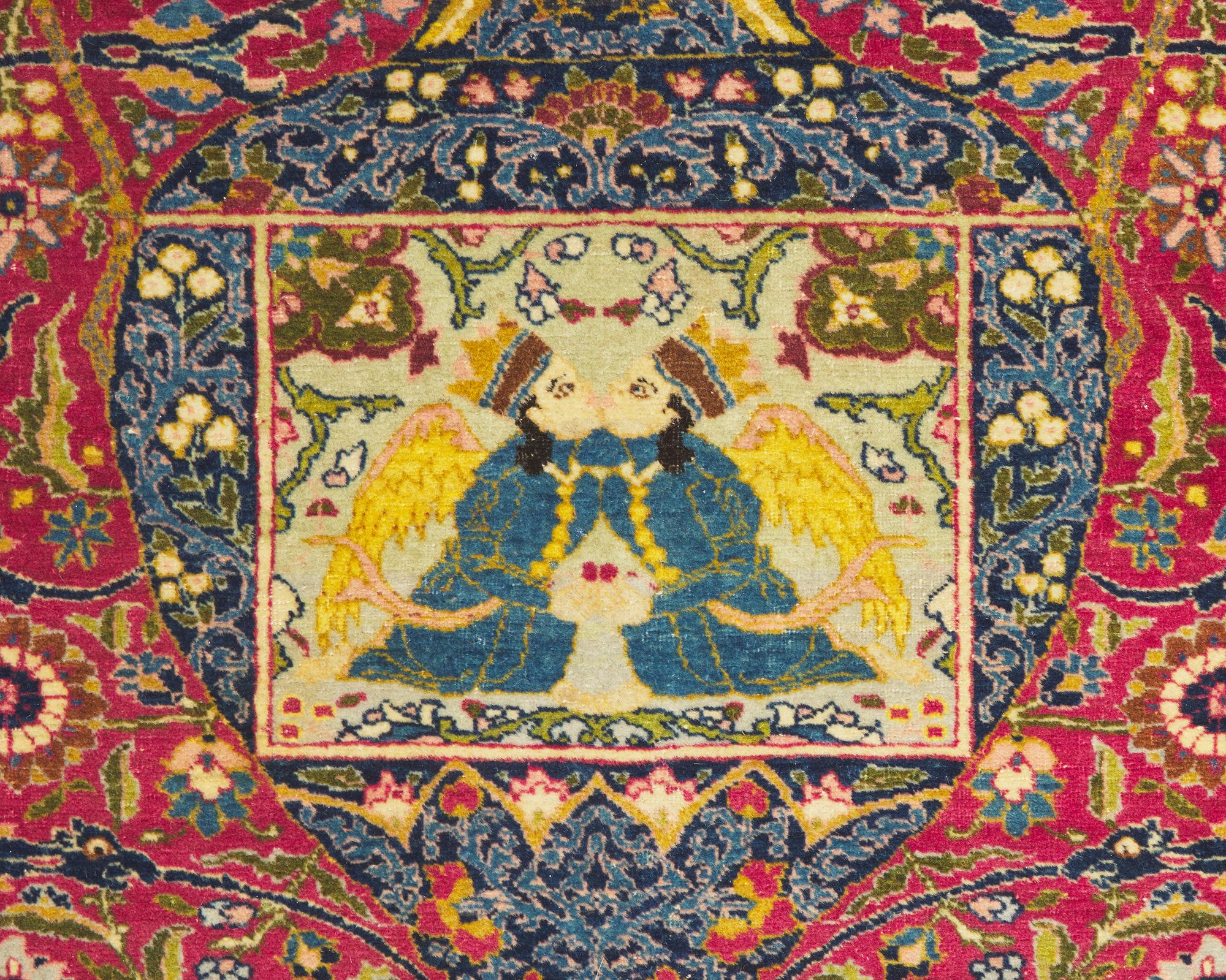 A pair of Tabriz rugs, 20th century