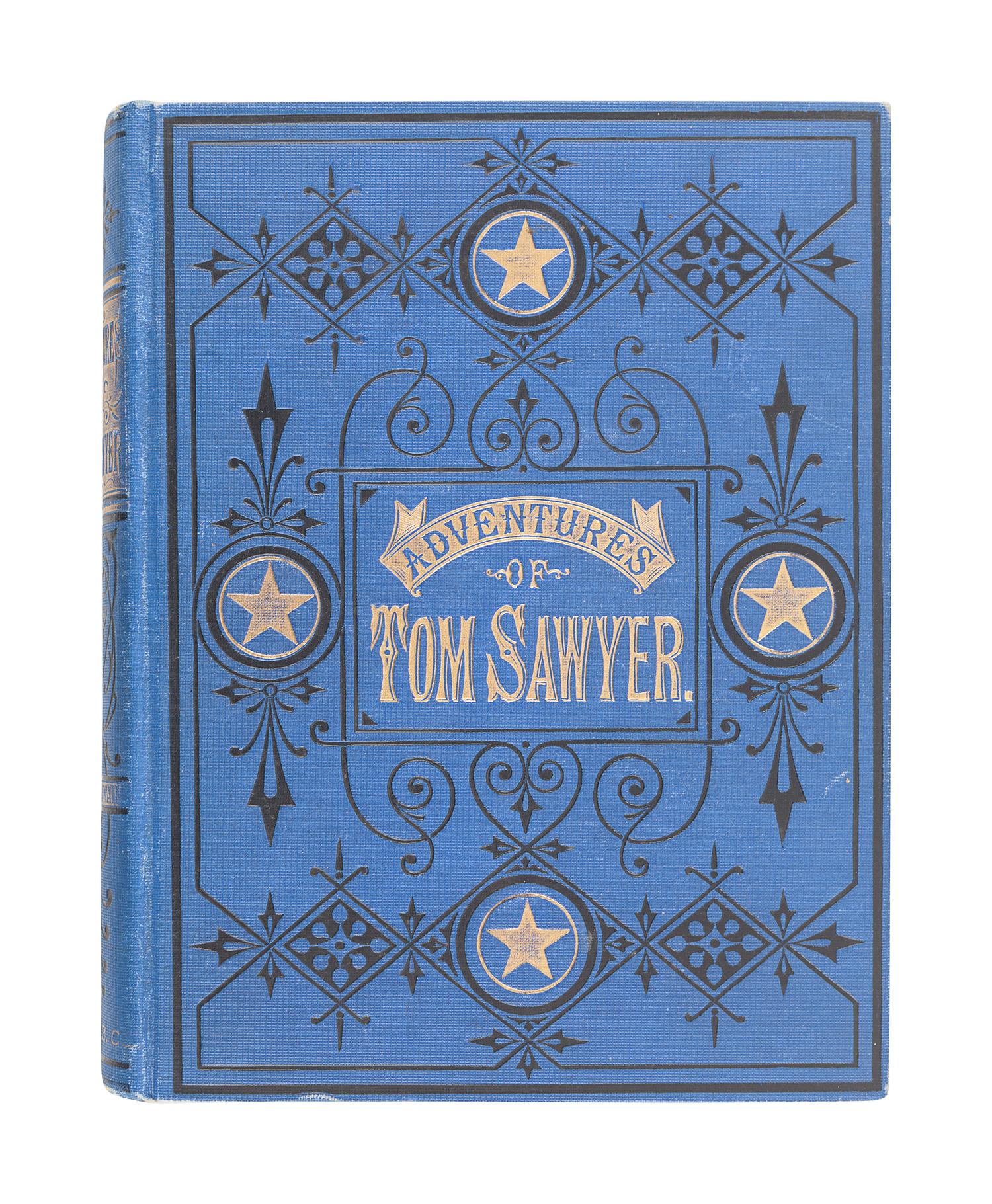 CLEMENS, Samuel ("Mark Twain") (1835-1910). The Adventures of Tom Sawyer. Hartford, et al: The American Publishing Company, 1876.
