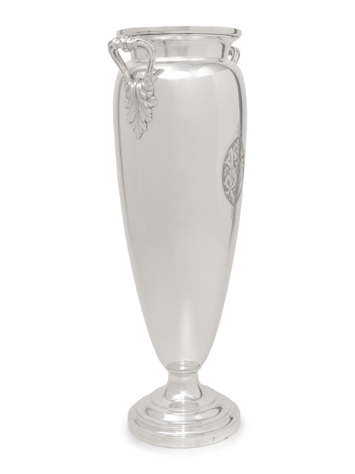 An American Silver Vase