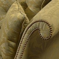 A Chippendale Mahogany Camelback Sofa