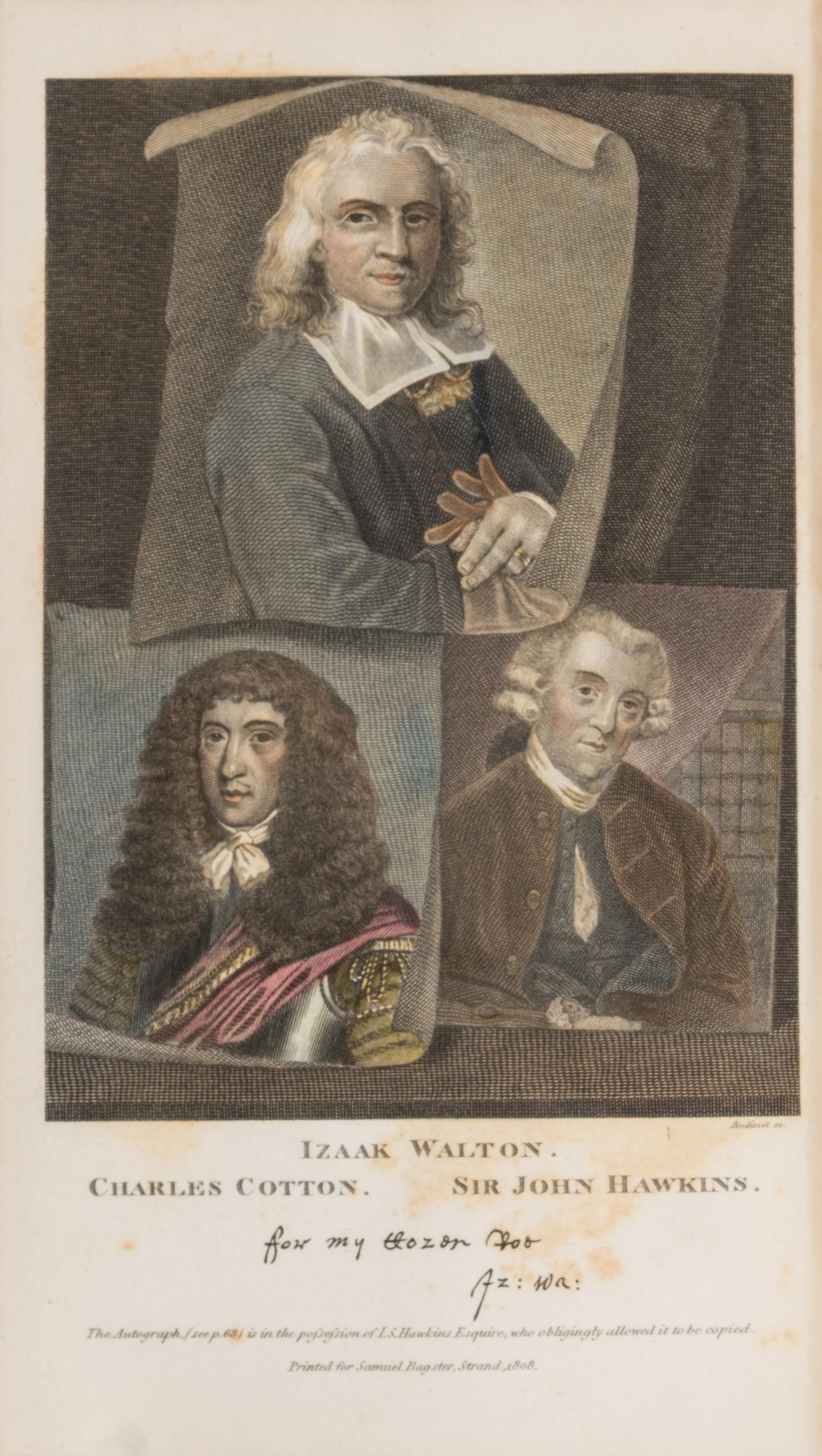 [Sporting] Walton, Isaac and Charles Cotton. The Complete Angler; or, Contemplative Man's Recreation