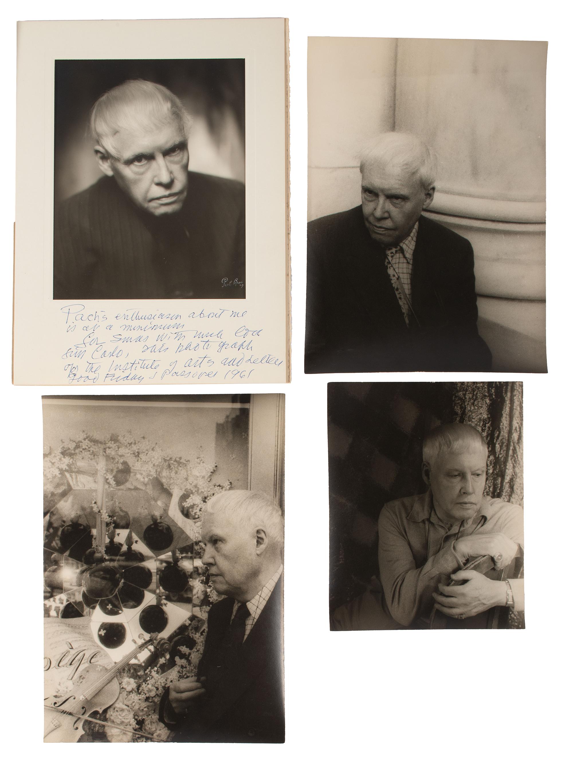 VAN VECHTEN, Carl. Collection of photos and ephemera, many related to Black culture.