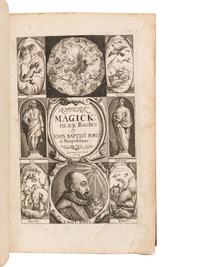 PORTA, Giambattista della (1535?-1615). Natural Magick...in twenty books . London: Thomas Young and Samuel Speed, 1658.