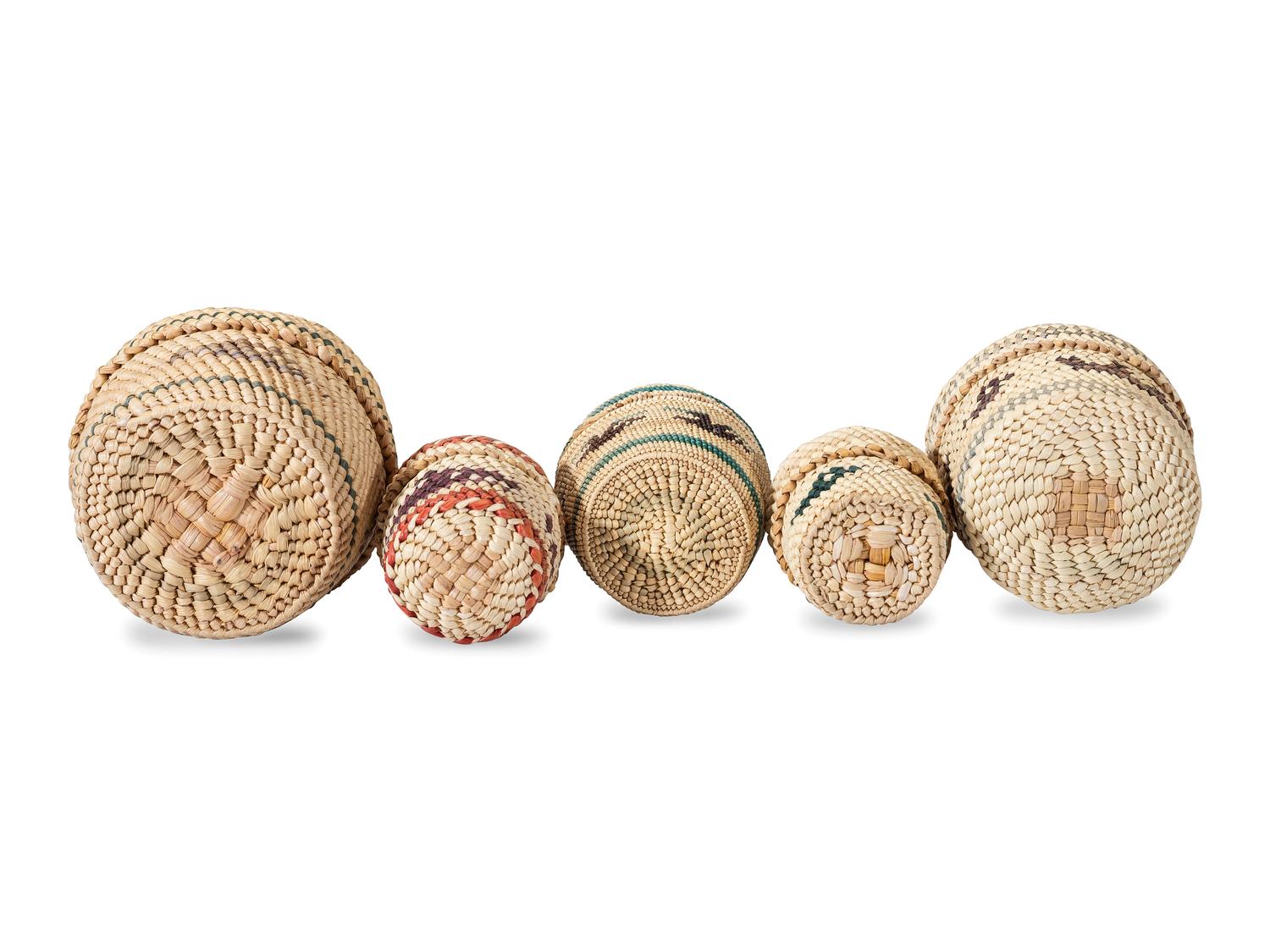 Collection of Nuu-chah-nulth Trinket Baskets