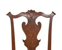 A Chippendale Carved Walnut Side Chair