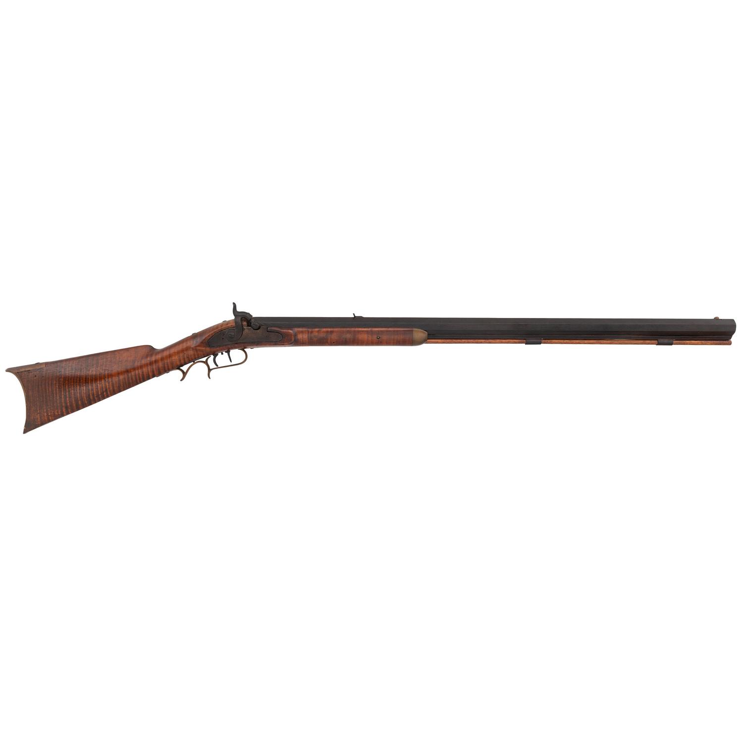Halfstock Percussion .45 Caliber Rifle with Double Set Triggers