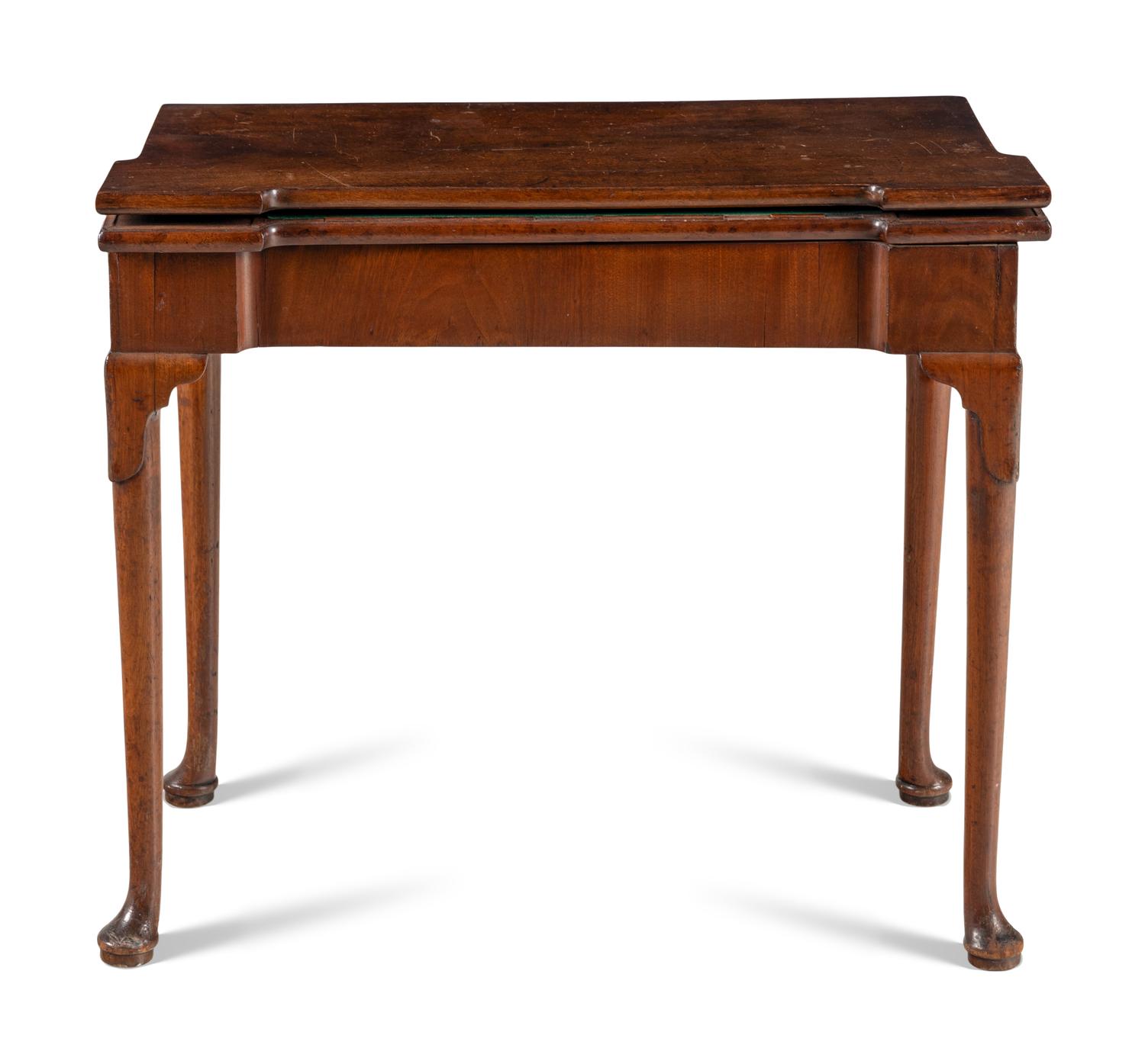 A George III Mahogany Flip-Top Games Table