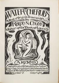 Chubb, Ralph N. Water Cherubs A Book of Original Drawings & Poetry