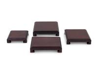 Twenty-four Chinese Hardwood Stands