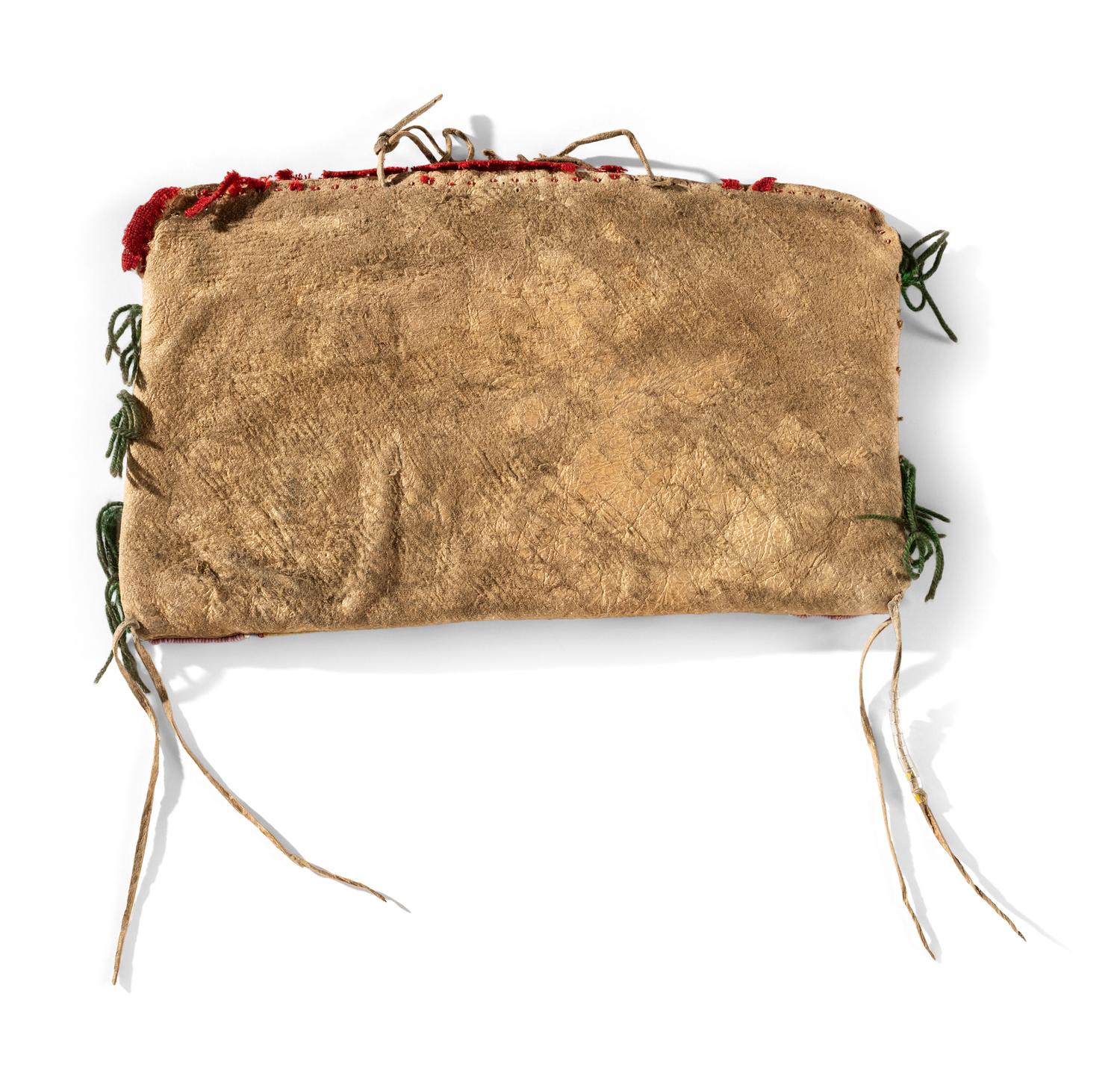 Apsáalooke [Crow] Beaded Hide Work Bag