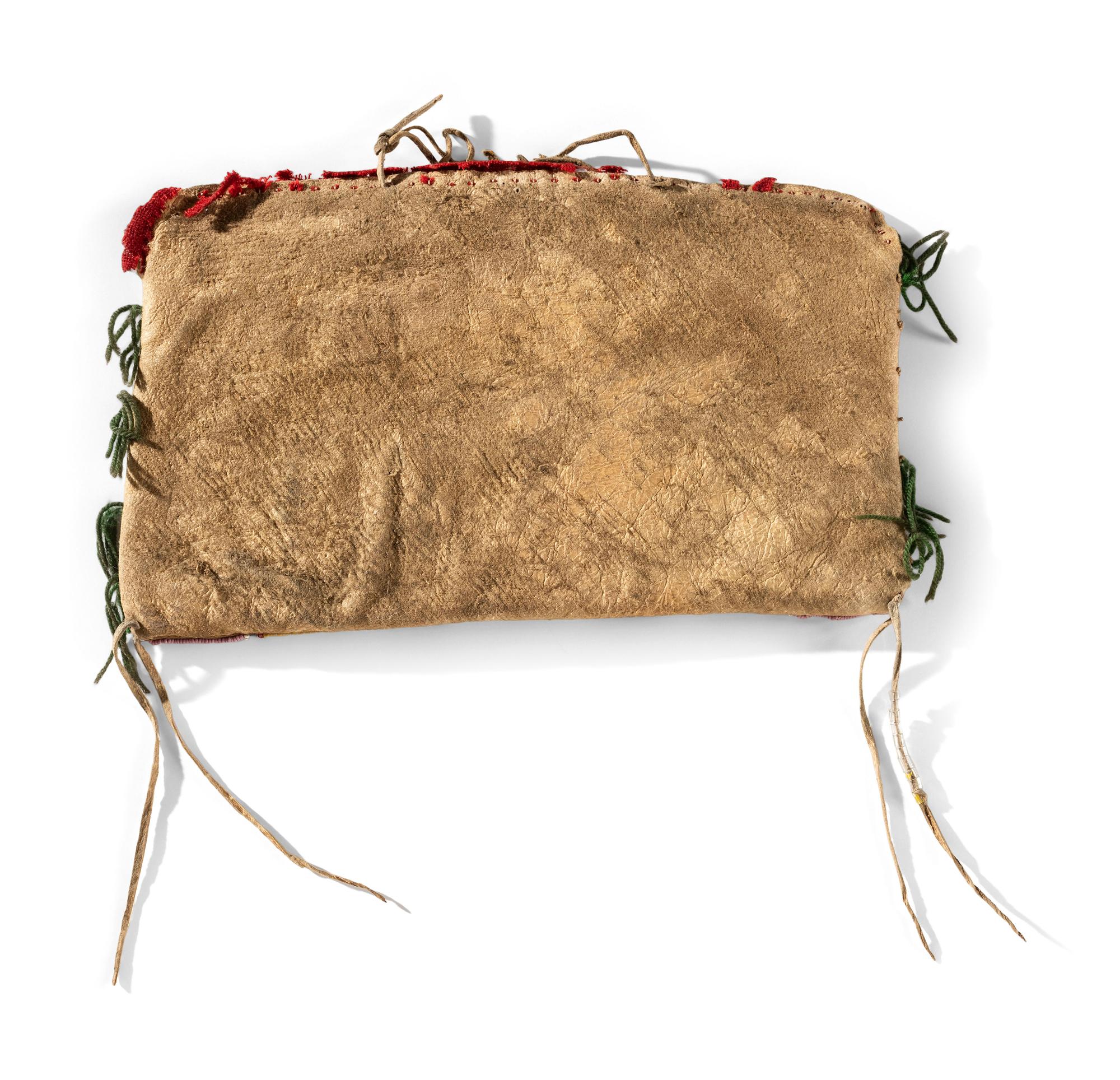 Apsáalooke [Crow] Beaded Hide Work Bag