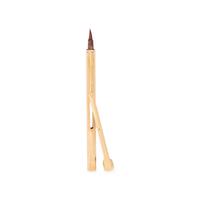 CARTIER, VINTAGE, YELLOW GOLD MAKEUP BRUSH