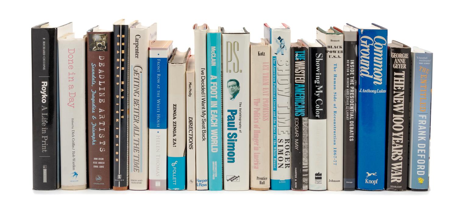 [CHICAGO]. WILLE, Lois. Books from her collection. A group of 36 works, primarily journalism, including: