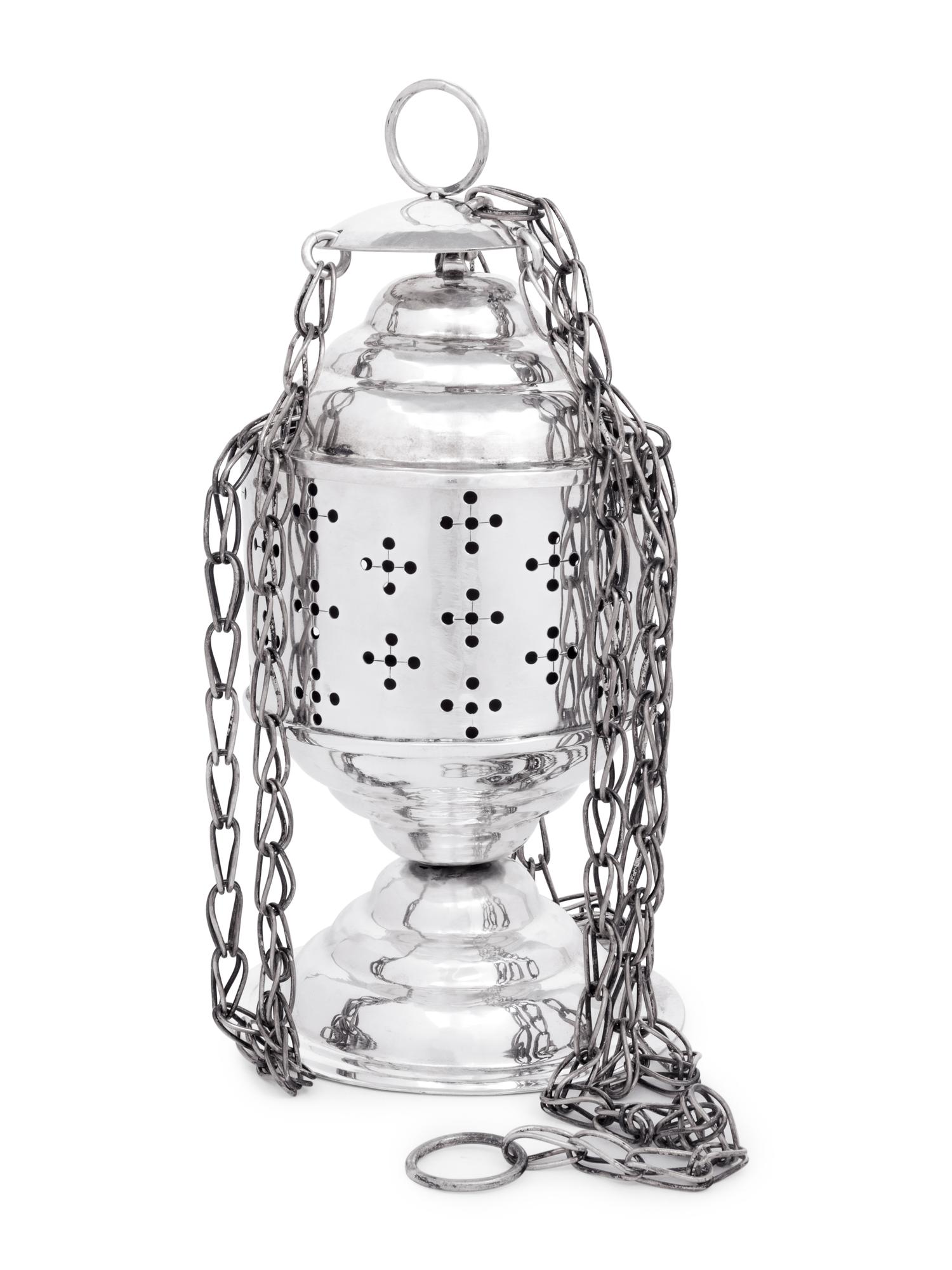 An American Southwestern Silver Thurible