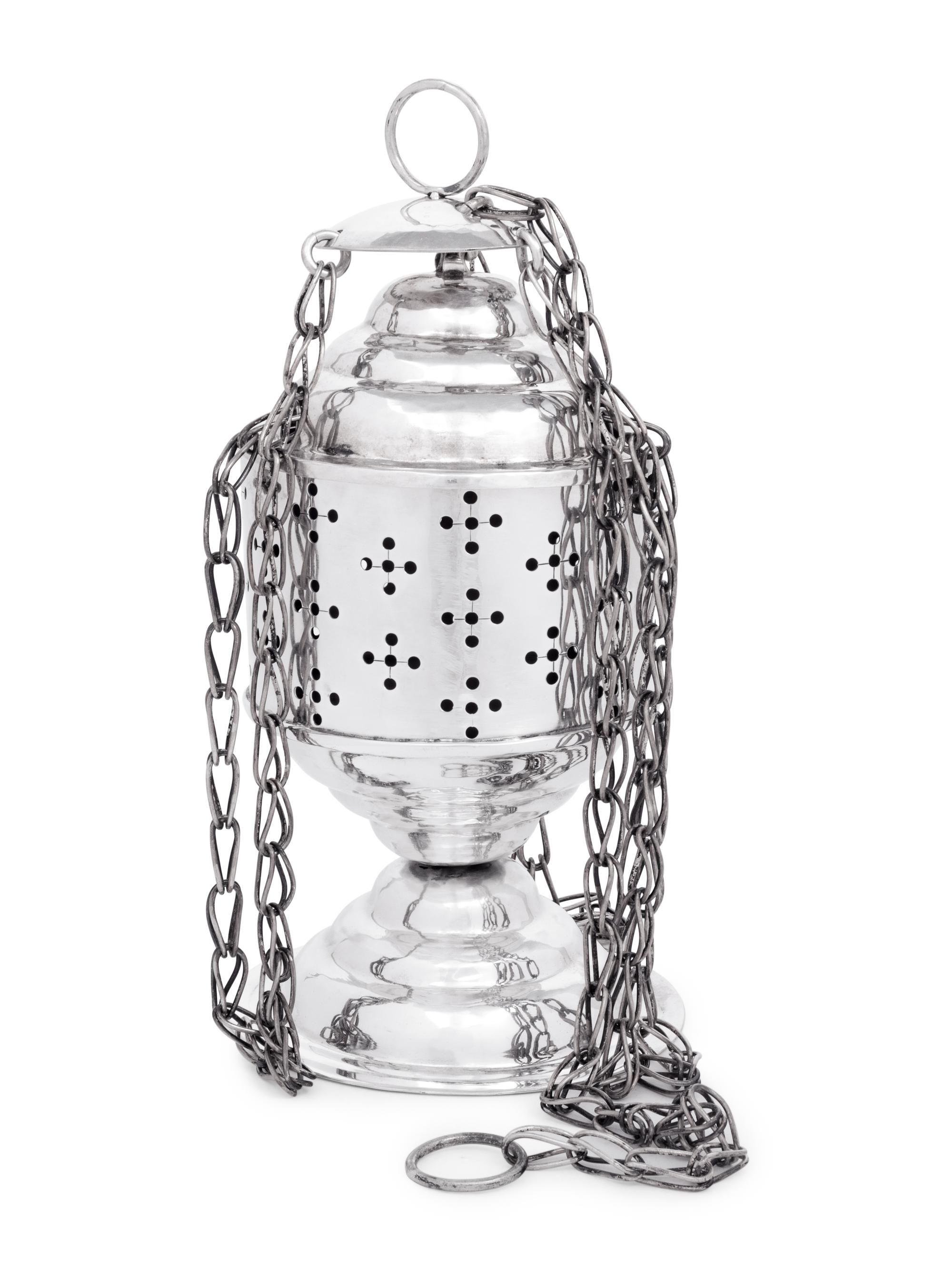 An American Southwestern Silver Thurible