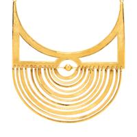 MODERNIST, YELLOW GOLD NECKLACE