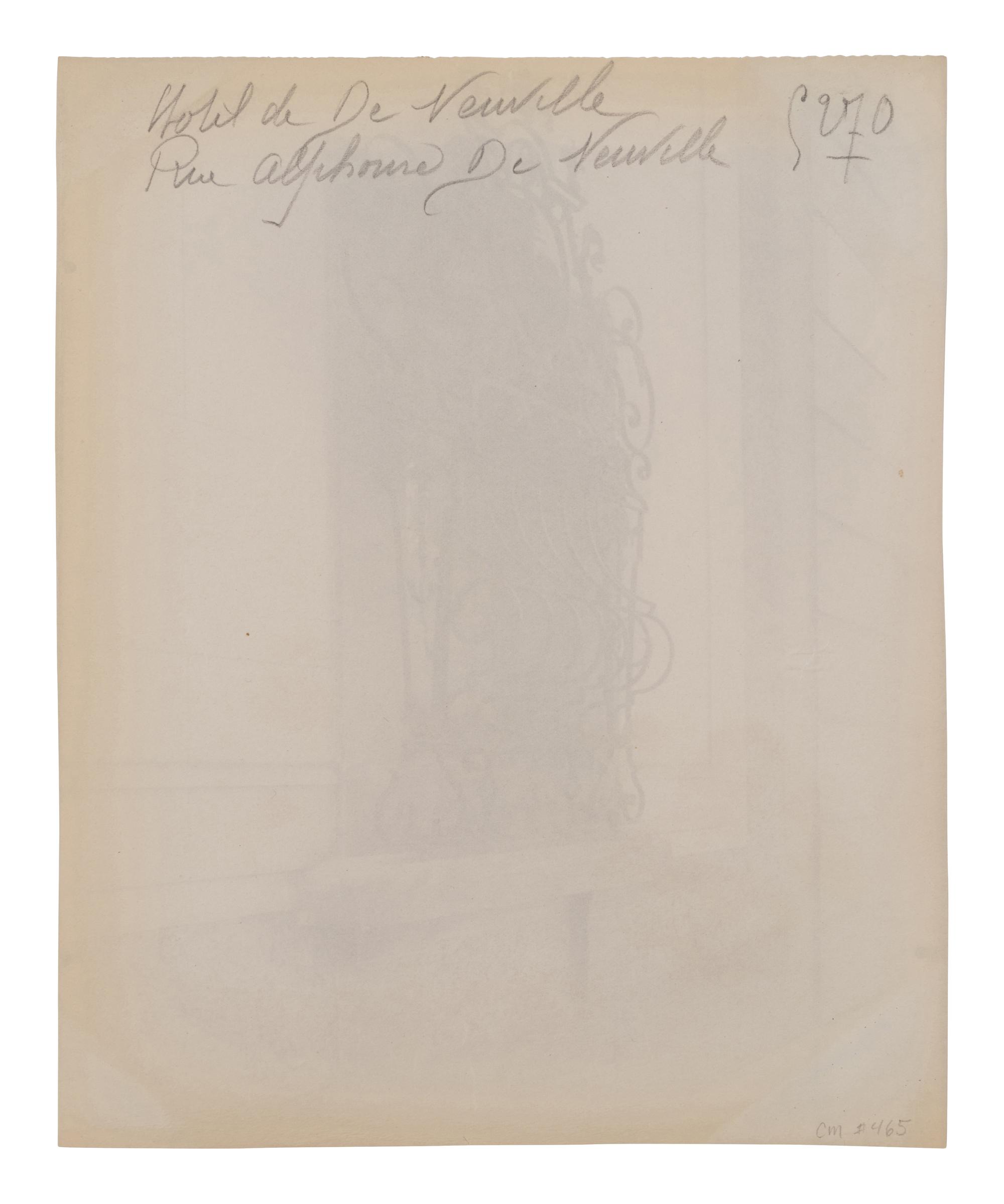 A group of four photographs ( Untitled [man at fountain], circa 1900s; Boutique empire, 14 rue de Grammont , 1903-1904; Hôtel de Neuville, rue Alphonse de Neuville, 1905-1906; Fontaine, faubourg Saint-Martin, 1912)