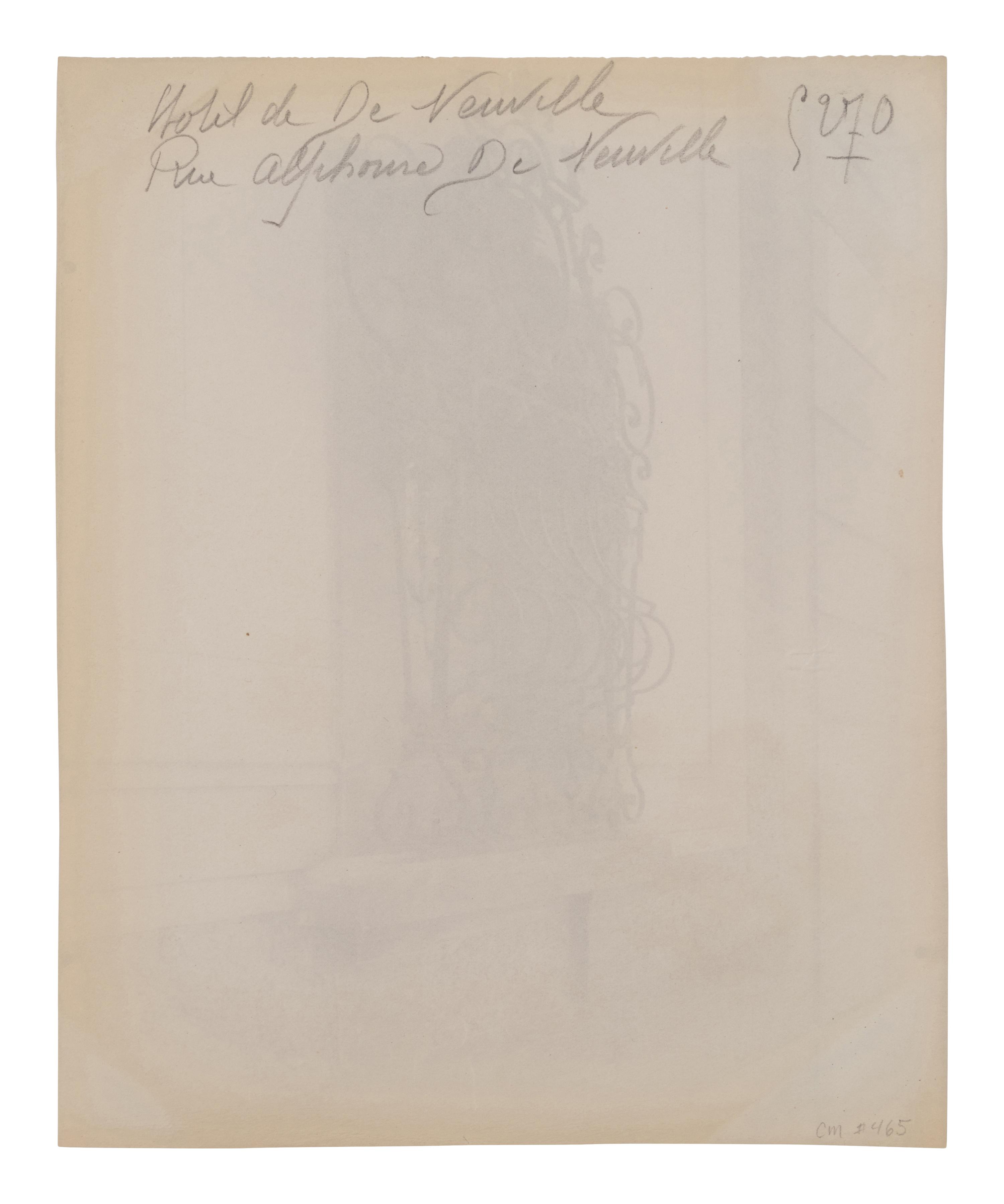 A group of four photographs ( Untitled [man at fountain], circa 1900s; Boutique empire, 14 rue de Grammont , 1903-1904; Hôtel de Neuville, rue Alphonse de Neuville, 1905-1906; Fontaine, faubourg Saint-Martin, 1912)