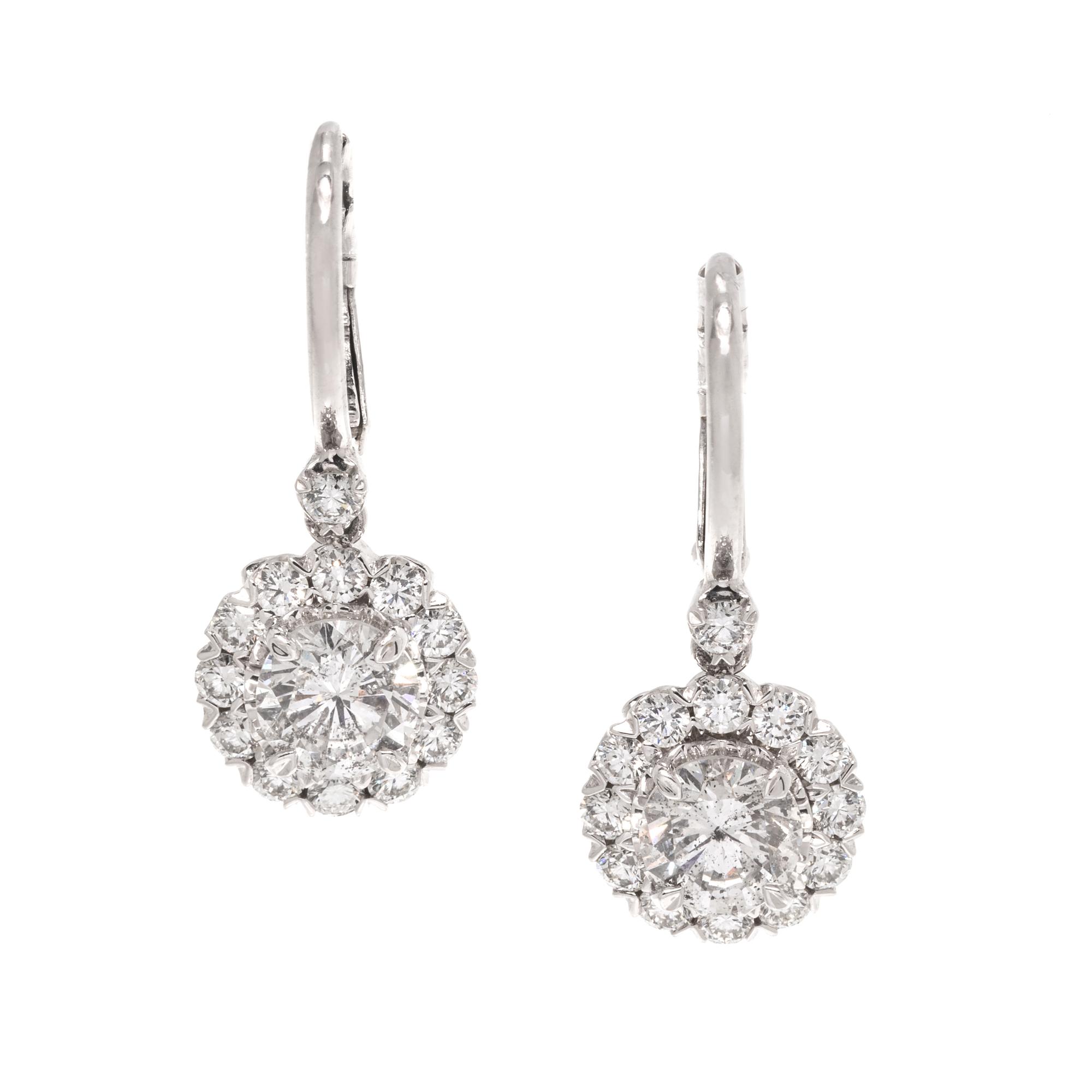 CHRISTOPHER DESIGNS, DIAMOND EARRINGS