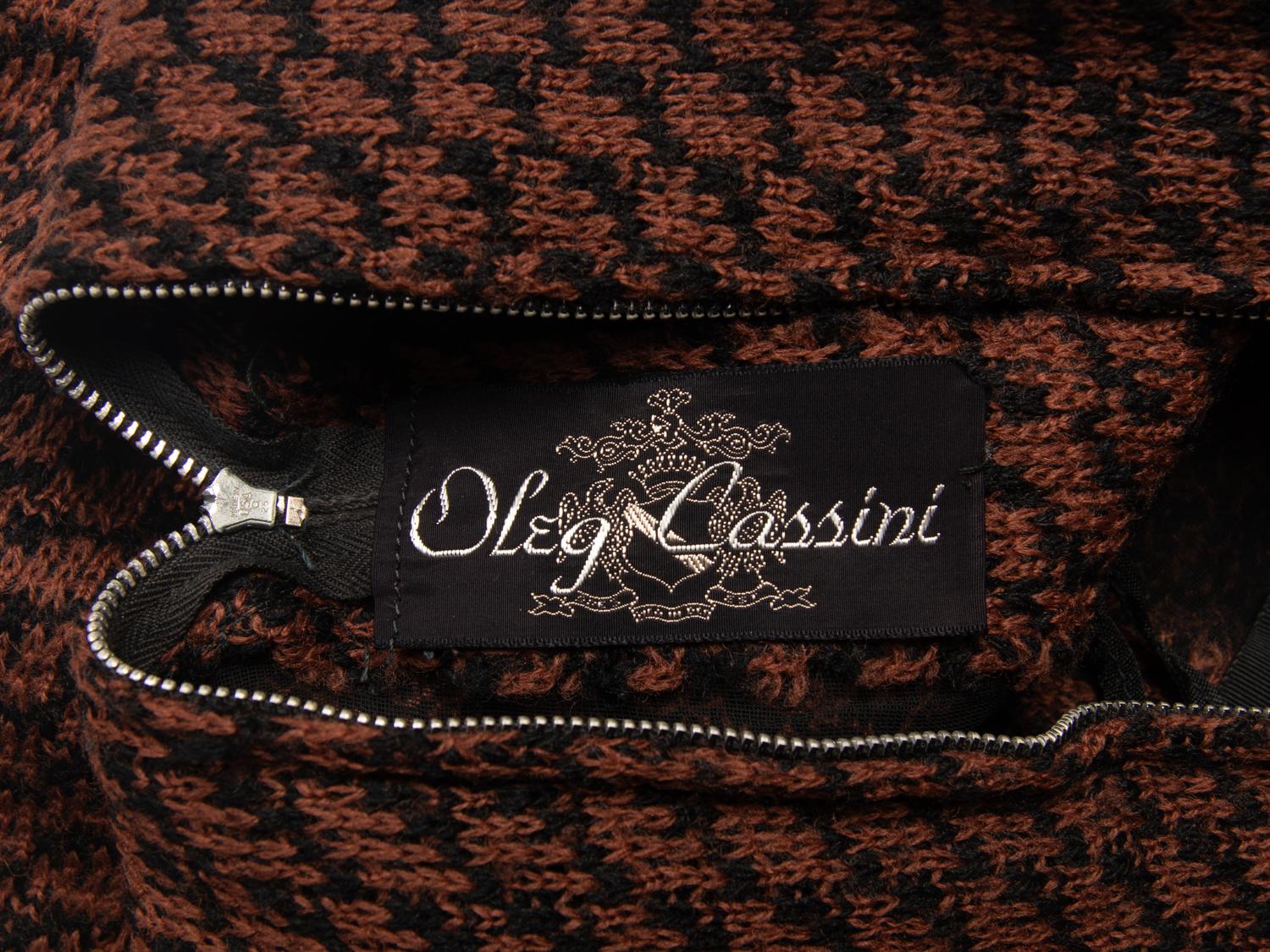 Oleg Cassini Knit Dress c.1960's