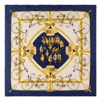 Three Hermès Scarves and One Gucci Scarf