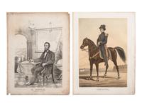 [CIVIL WAR]. Civil War letters and ephemera associated with Ohio, plus.