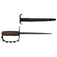 U.S. Model 1917 Trench Knife and Scabbard by L.F.&C.