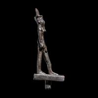 An Egyptian Bronze Amun-Re