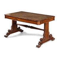 A William IV Rosewood Library Table