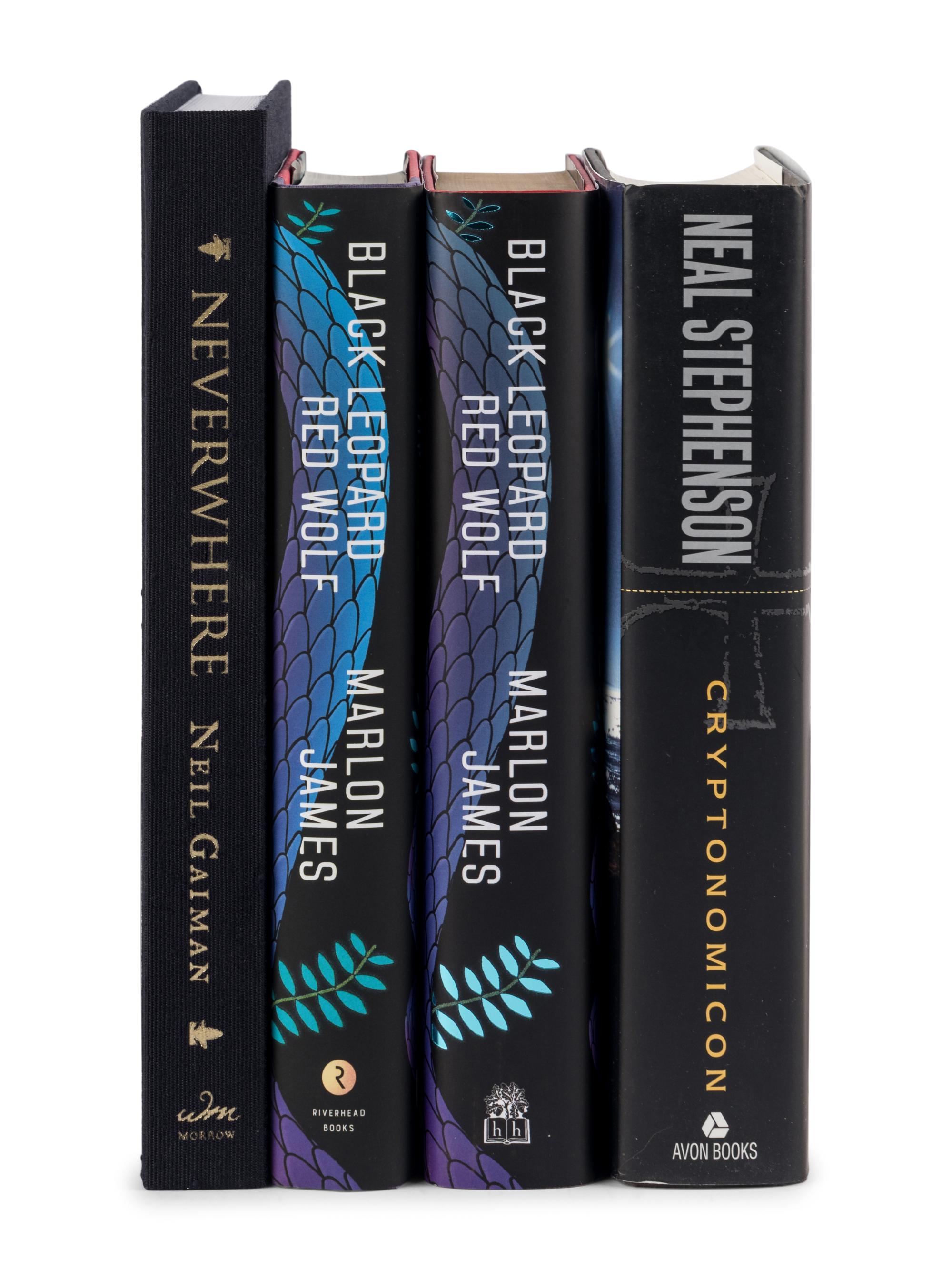 [SCI-FI]. A group of 4 contemporary works, ALL SIGNED, comprising: