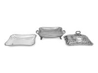 An English Silver Entrée Dish and Cover