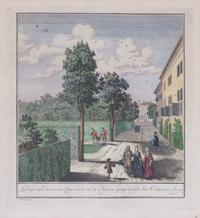 Six Dutch Handcolored Engravings after Jan Smit Plate size 10 1/2 x 9 1/2 inches. — 18TH CENTURY