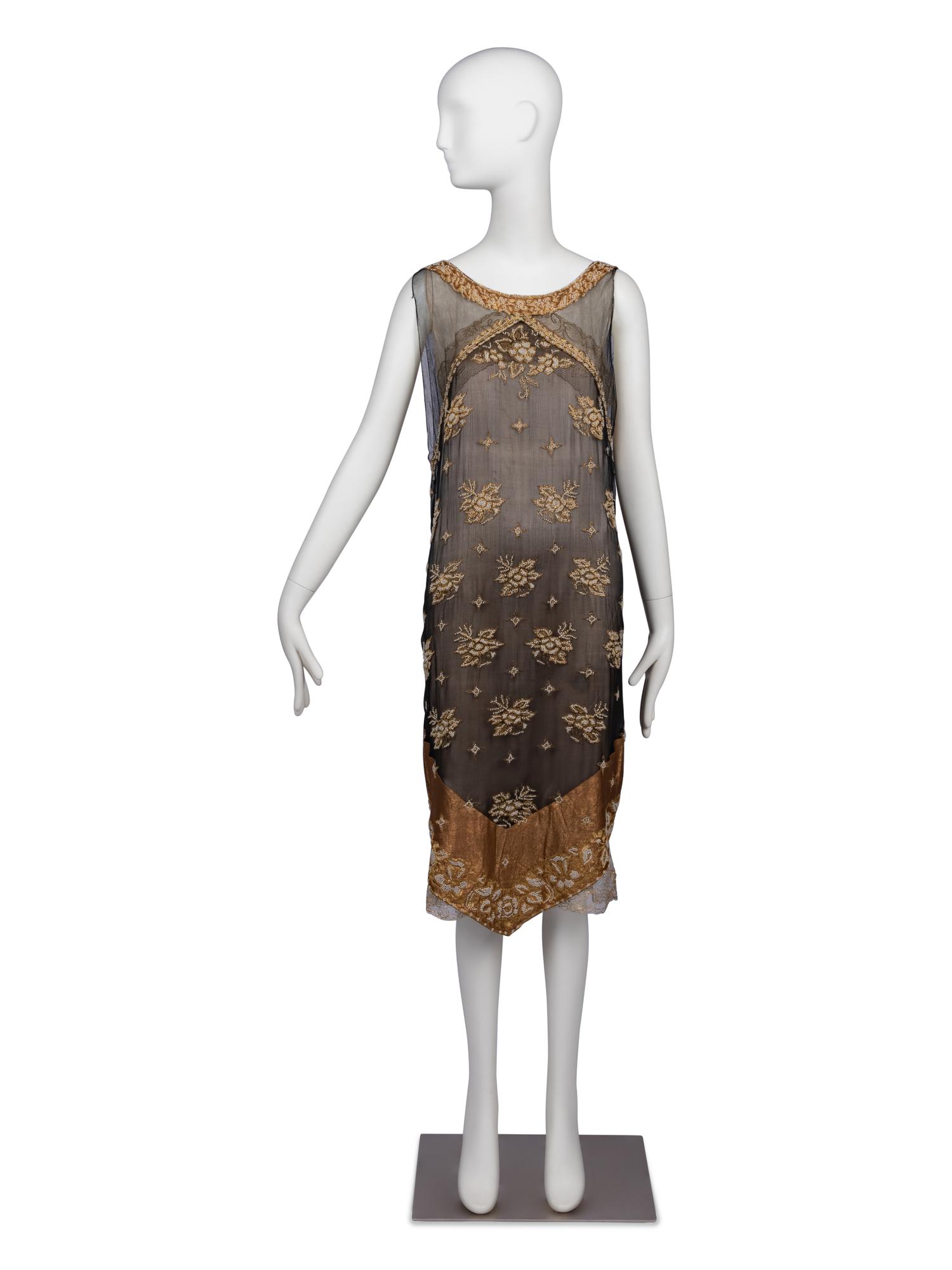 Callot Soeurs Dress & Slip, 1920s