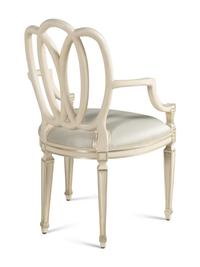 A Set of Four Dennis and Leen Painting Dining Chairs