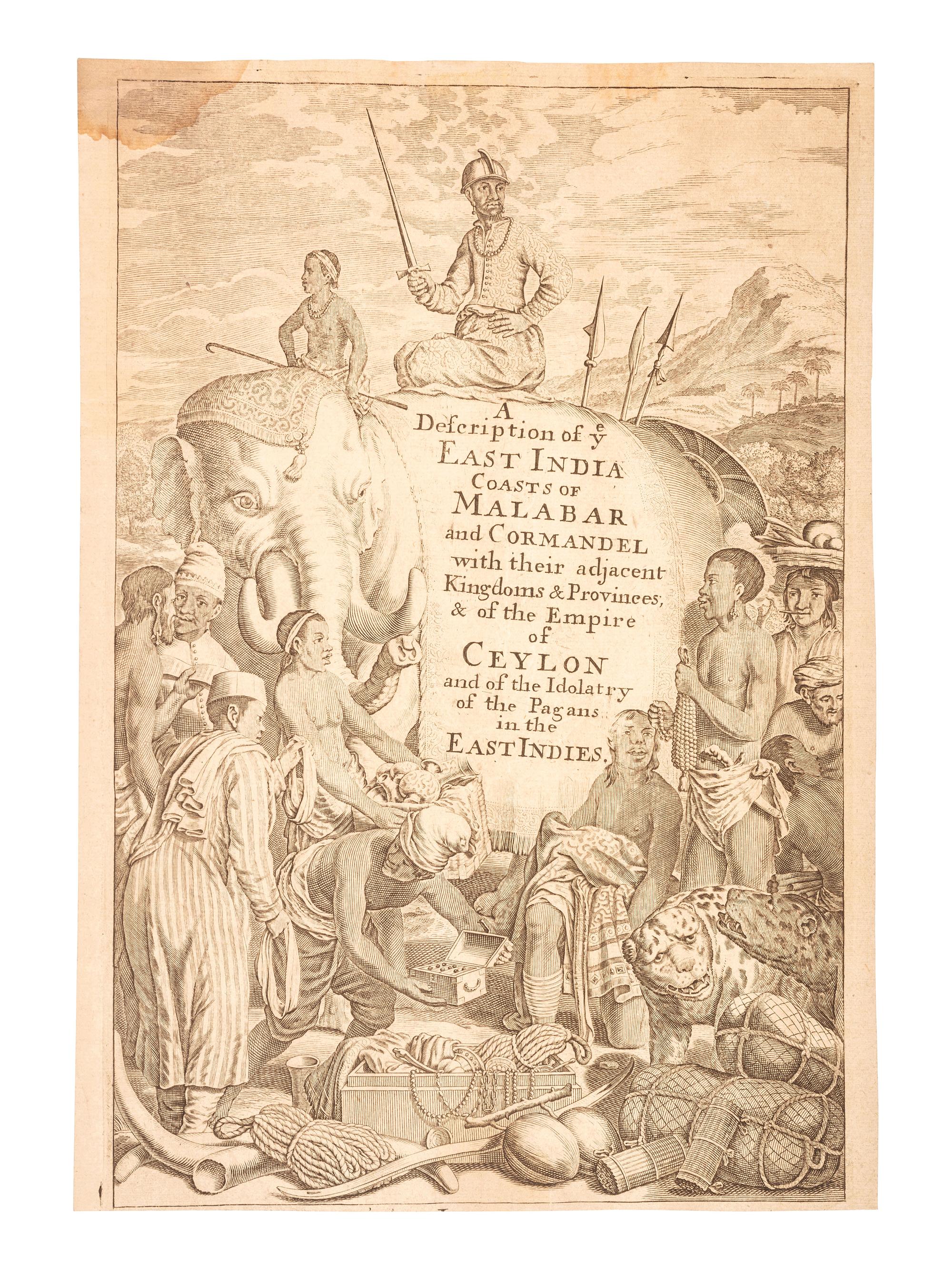 [PRINTING]. Joseph Harris Watch Maker & Goldsmith. Trade card. [ With :] Menagerie broadside.