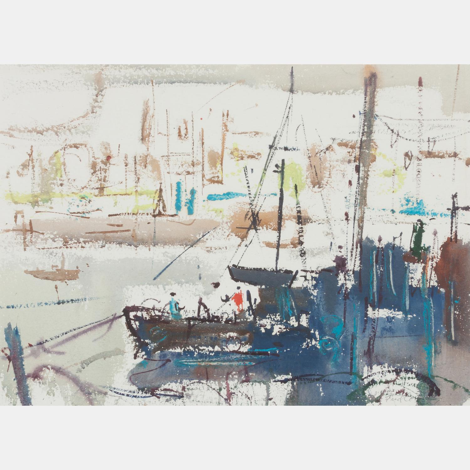 Harbor Scene