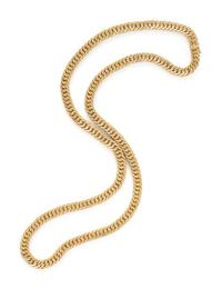 YELLOW GOLD LONG CHAIN