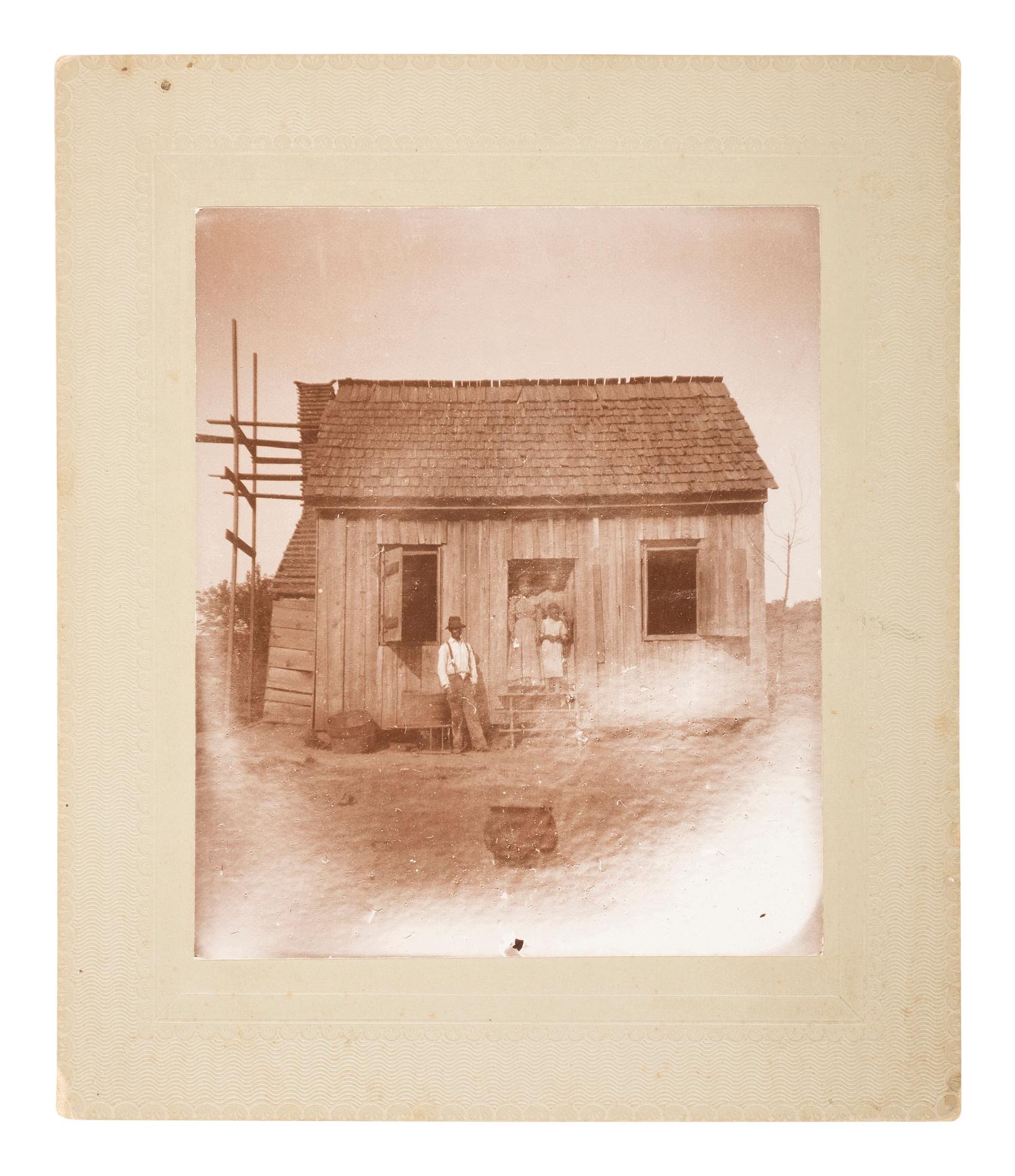 [EARLY PHOTOGRAPHY]. Photos and postcards of African American subjects, incl. agricultural scenes.
