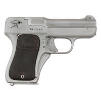 **Scarce Schwarzlose Model 1909 (1908) Blow Forward Pistol