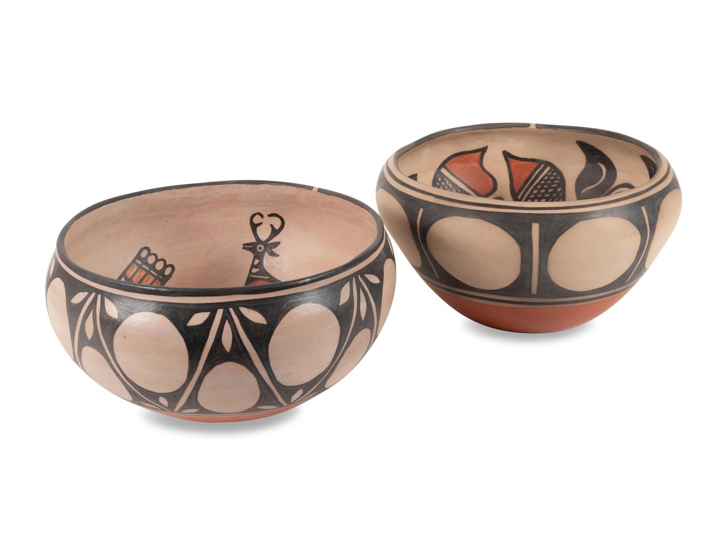 Painted Pottery Bowls