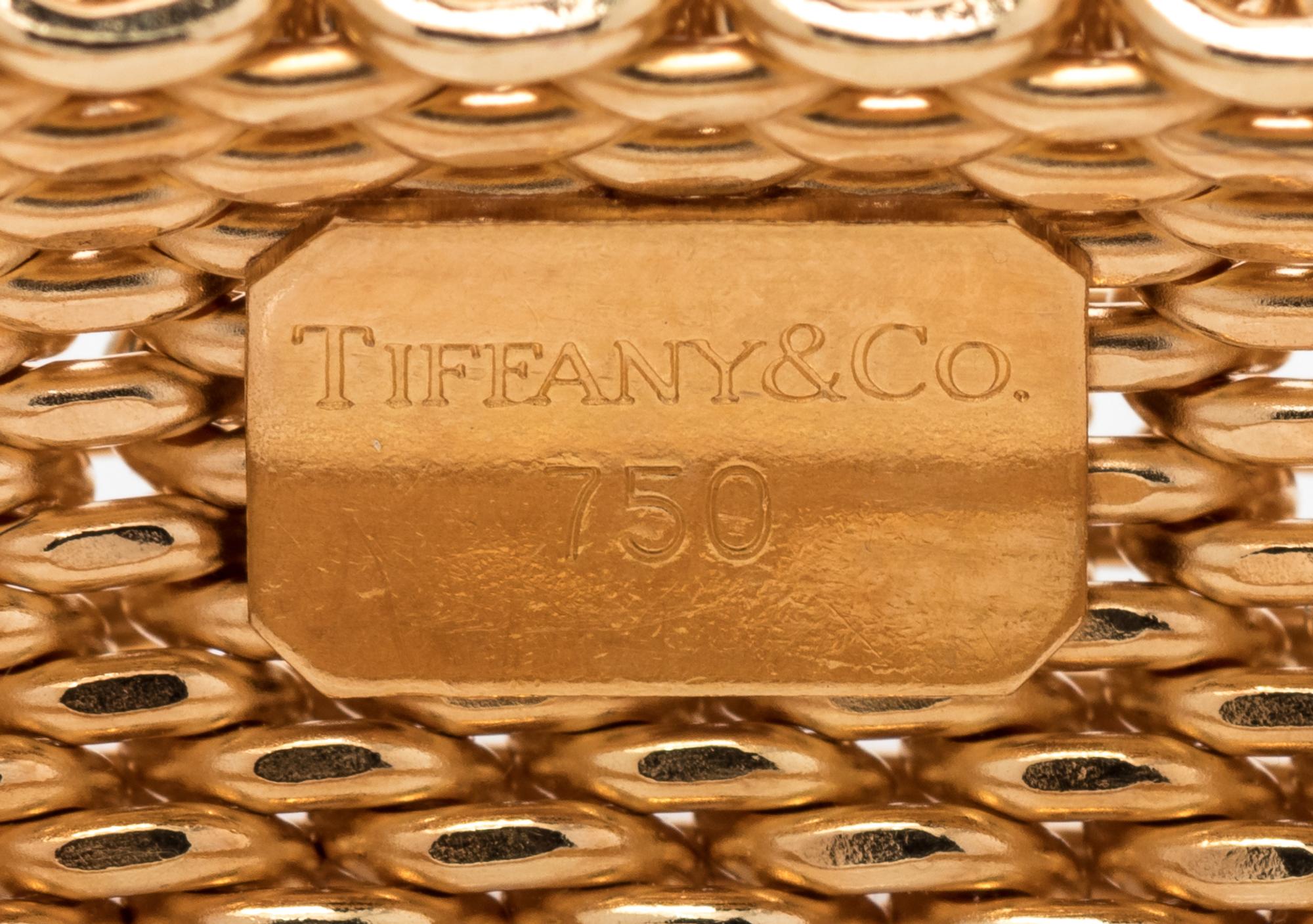 An 18 Karat Yellow Gold Bracelet, Tiffany & Co.,