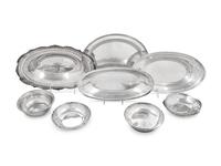 A Collection of American Silver Serving Dishes