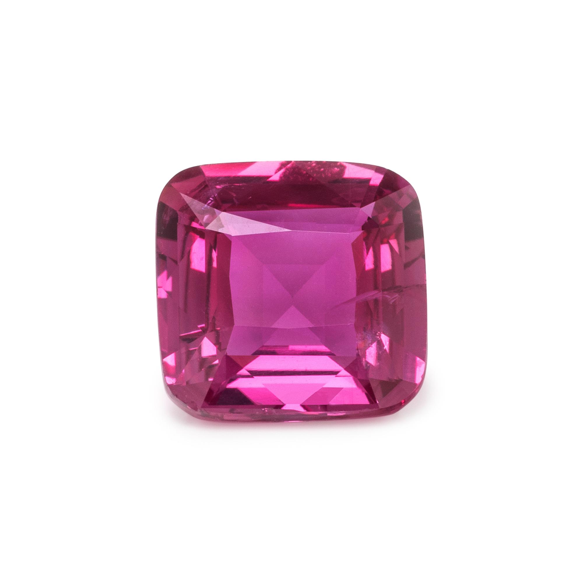 6.00 CARAT CUSHION MIXED CUT RUBY