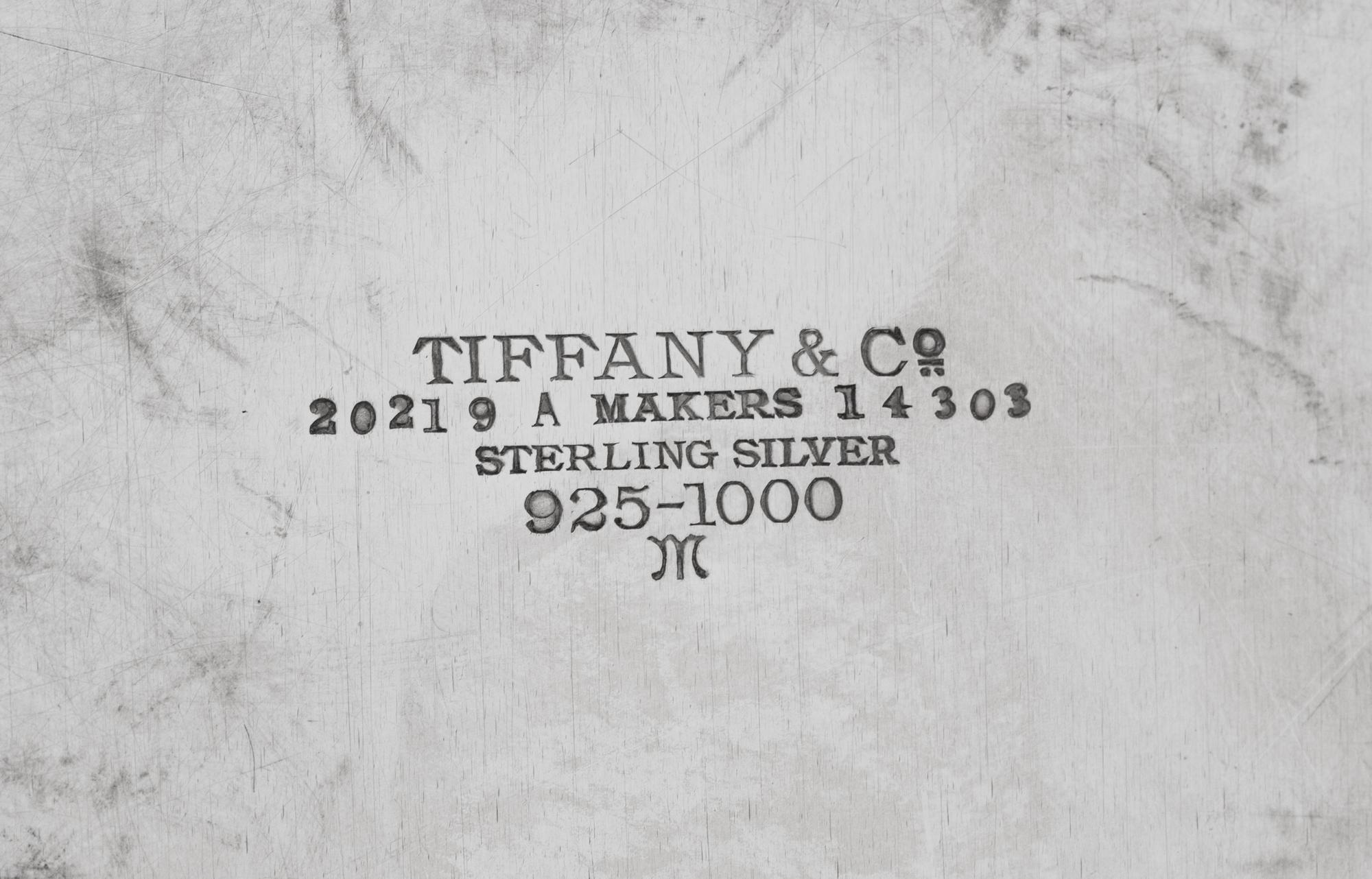 A Tiffany and Co. Silver Four-Piece Coffee Service