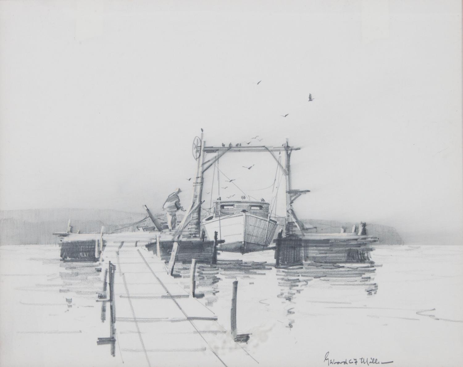 Gerhard Miller, (Wisconsin, 1903-2003), Docked