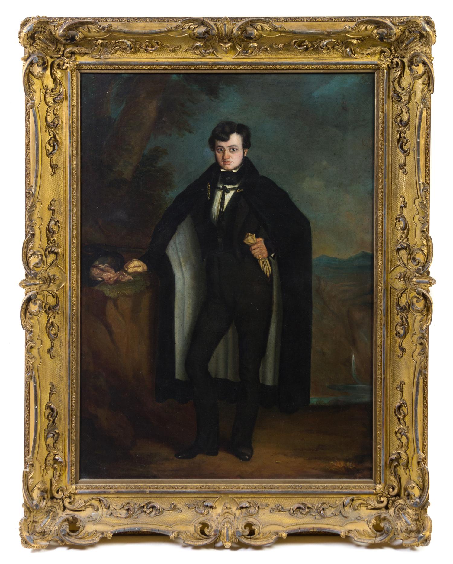 A. M. Forbes, (British, 19th Century), Portrait of a Gentleman, 1856