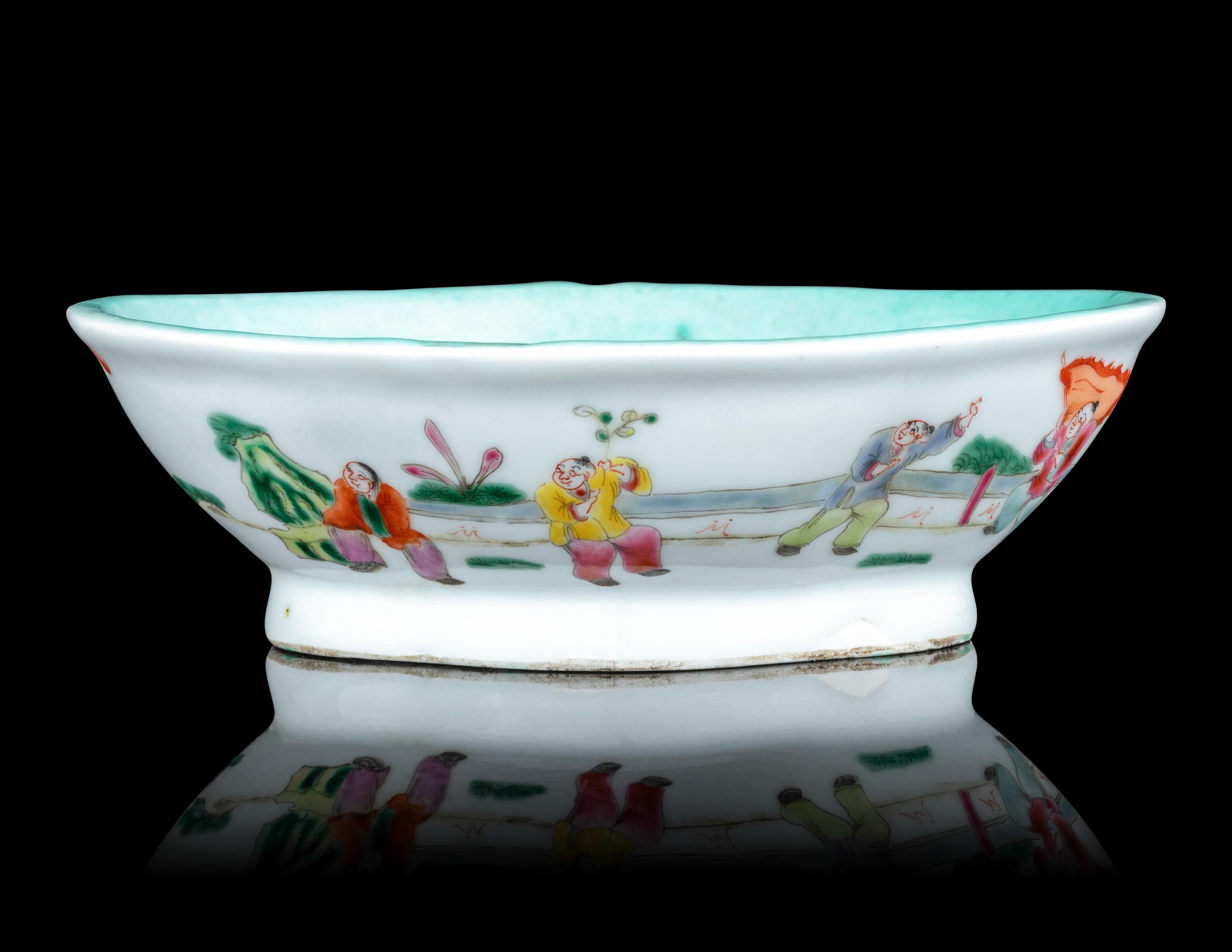 Two Famille Rose Porcelain Bowls